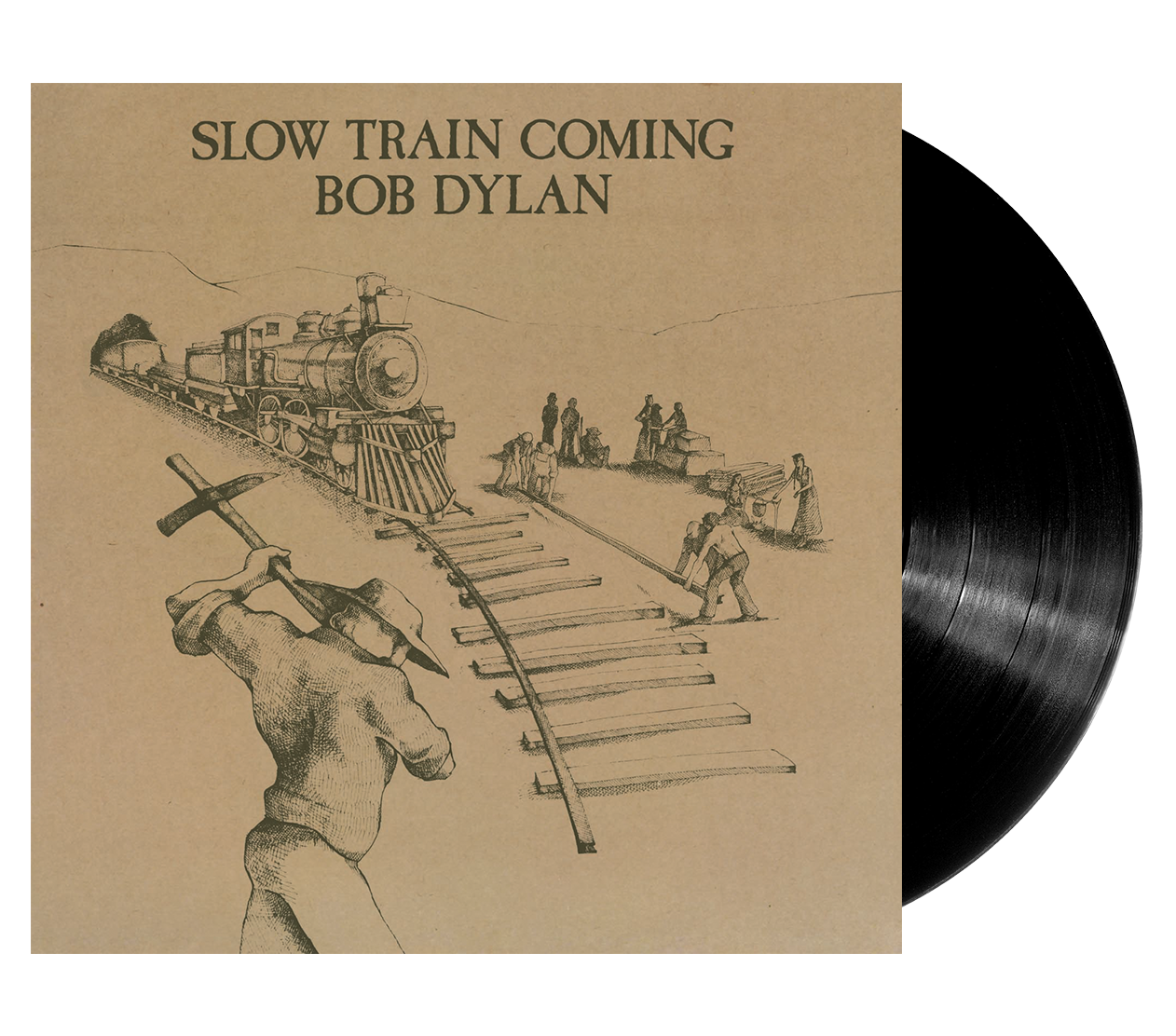 Image of Artwork for Bob Dylan's Slow Train Coming (LP)